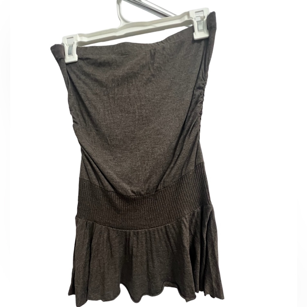 Cute brown tube top